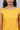 Yellow Front Pleated kurta With Blue Culottes