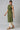 Olive Shirt Collar kurta With Beige Trousers