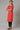 Red Solid Cotton kurta
