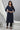 Blue Yarn Dyed Straight Kurta