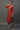 Red Yarn Dyed Embellished Kurta