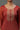 Red Yarn Dyed Embellished Kurta