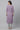 Purple Embroidered Textured Kurta