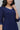 Blue Embroidered Asymmetrical Kurta