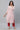 Peach Stripe Seer Sucker Kurta