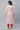 Peach Stripe Seer Sucker Kurta