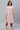 Peach Stripe Seer Sucker Kurta