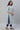 White Casual Straight Kurta in Multi-coloured Print
