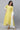 Yellow Floral Printed High-Low Kurta