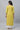 Yellow Lurex Stripe Kurta with Embroidery