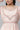 Peach Printed Long Flared Dress