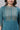 Blue Embellished Lurex Stripes Kurta