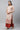 Peach Printed Festive Kurta