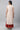 Peach Paisley Print Sequined Straight Organza Kurta