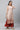 Peach Paisley Print Sequined Straight Organza Kurta