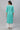 Teal Embroidered Seer Sucker Kurta