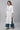 White Embroidered Seer Sucker Kurta