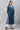 Blue Embroidered Rayon Kurta