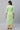 Green Floral Printed Cotton Kurta