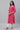 Pink Printed Straight Kurta
