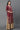 Maroon Foil Printed Kurta with Sequin Detailing