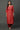 Red Foil Printed Ethnic Kurta