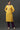 Yellow Metallic Embroidered Ethnic Kurta