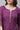 Purple Foil Printed Festive Kurta
