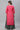 Pink Embellished Festive Kurta with Gold Puff Print