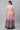 Peach Ombre Tiered Zari Embroidered Festive Kurta
