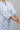 White Cotton Kurta with Blue Print