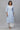 Blue Lace Work Straight Kurta