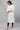 White Floral Motif Straight Kurta