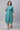 Blue Foil Ornamented Festive Kurta