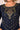 Blue Yoke Foil Printed Festive Kurta