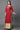 Red Abstract Printed Kurta