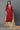 Red Abstract Printed Kurta