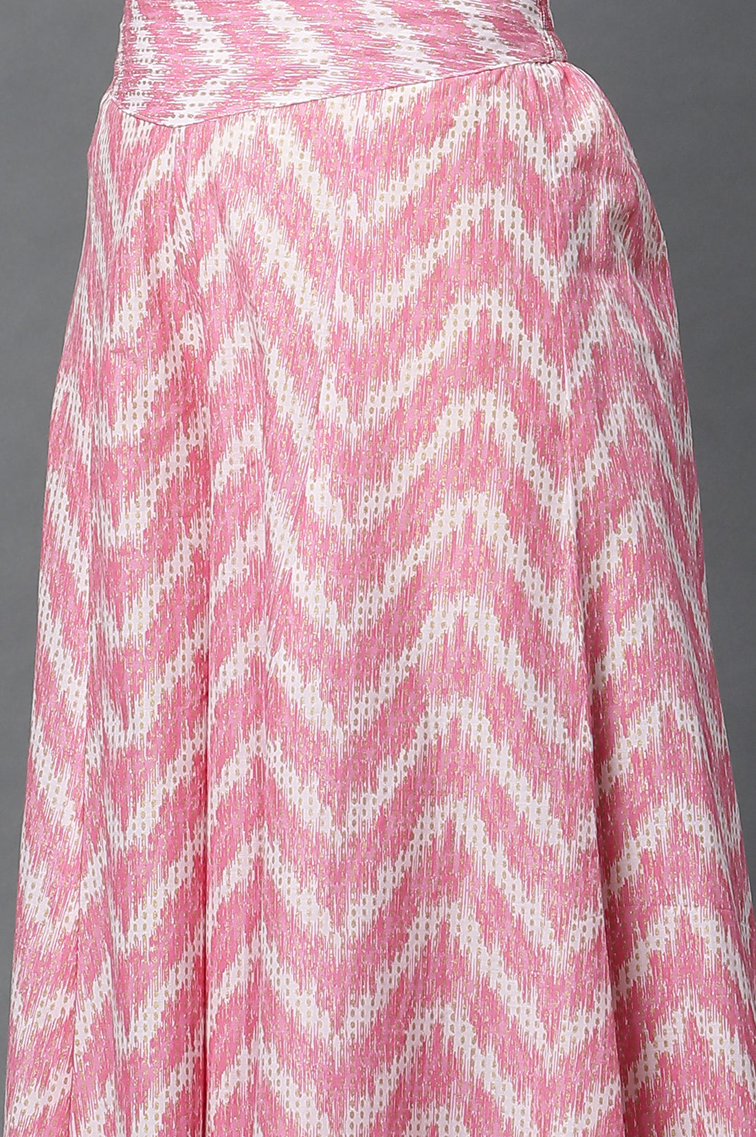 Jazzy Pink Semi-Flared Palazzo Pants
