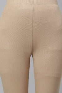 Gold Shimmer Skin Fit Tights