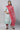 Pink Check Print Narrow Palazzo