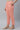 Peach Cotton Flax Trouser Pants