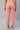 Peach Cotton Flax Trouser Pants