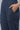 Blue Cotton Lycra Pintuck Trousers