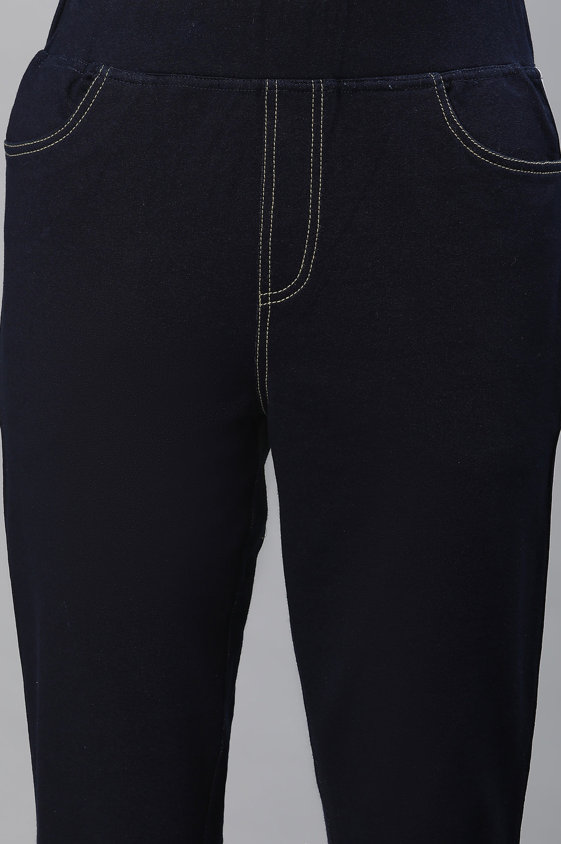 Navy Blue Denim Jeggings