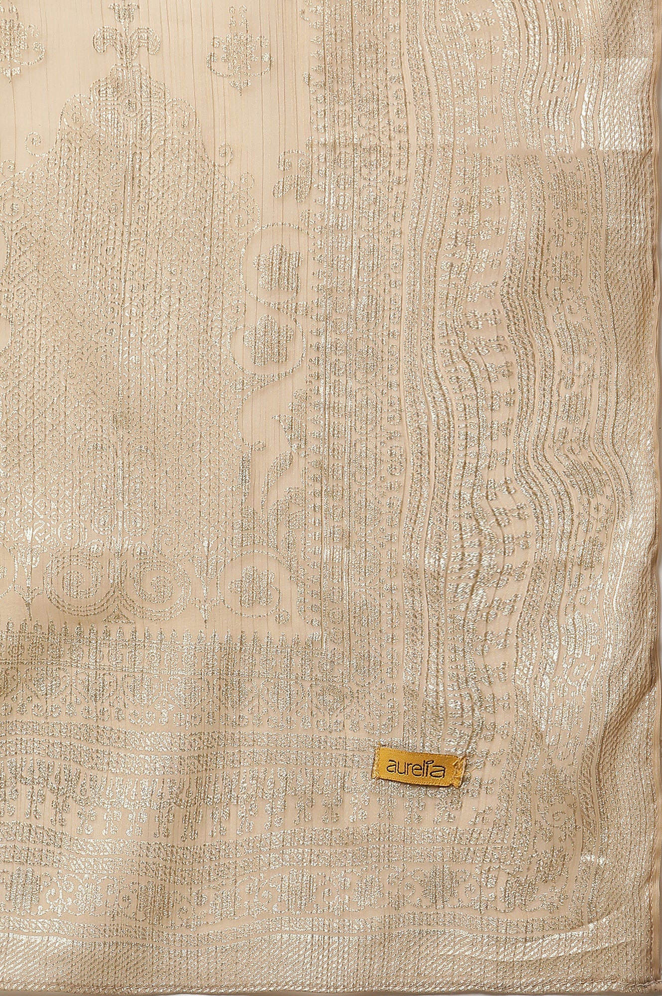 Gold Foil Printed Festive Dupatta