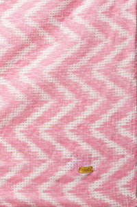 Jazzy Pink Printed Voile Dupatta