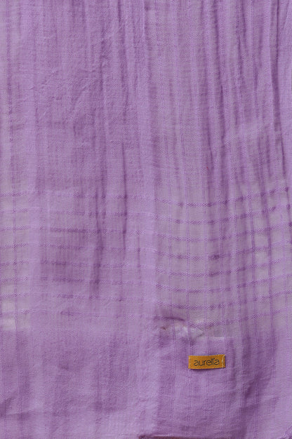 Purple Classic Woven Dupatta