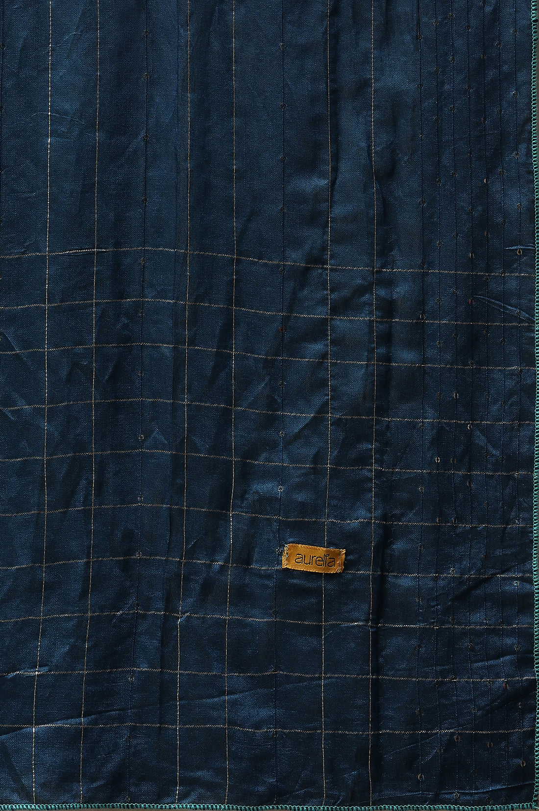Blue Ombre Zari Sequined Dupatta