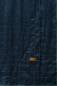 Blue Ombre Zari Sequined Dupatta