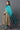 Green and Blue Ombre Embellished Dupatta